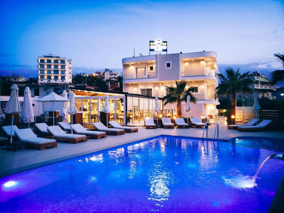 Blue Water Hotel Ksamil Bagian luar foto